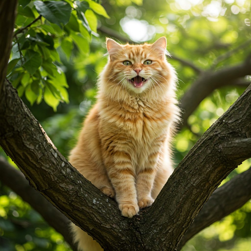Cat in a Tree
